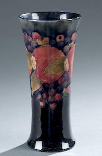 Moorcroft pottery pomegranate vase