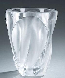 Lalique "Ingrid" vase.
