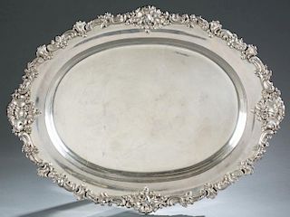 Black Star & Frost Rococo Sterling tray.