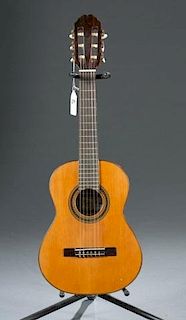 A Ruben Flores 48 Solid top Classical guitar. (Tig