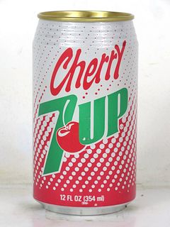 1988 7up Cherry 12oz Can Norton Virginia