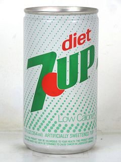1980 7up Diet 12oz Can St. Louis Missouri