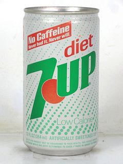1982 7up Diet 12oz Can St. Louis Missouri