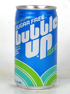 1984 Bubble Up Sugar Free 12oz Can Seattle Washington