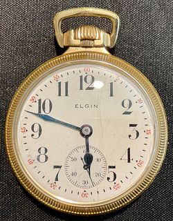 Elgin National Watch Co. BW Raymond 1924 10 kt Gold Filled Pocket Watch