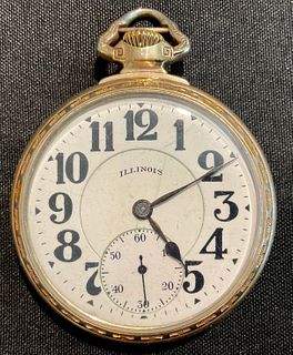 ILLINOIS 1923 Bunn Special Pocket Watch