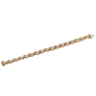 14k Gold Diamond Bracelet