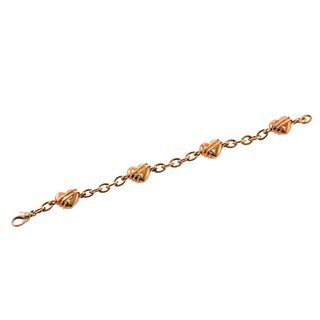 Tiffany & Co Wrapped Heart 18k Gold Bracelet