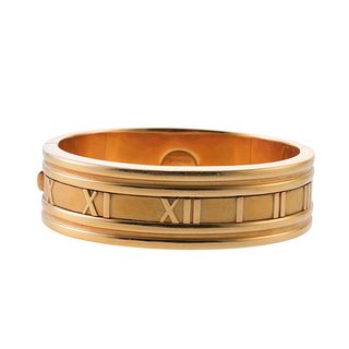 Tiffany & Co Atlas 18k Gold Bangle Bracelet