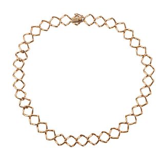 Tiffany & Co Paloma Picasso 18k Gold Necklace