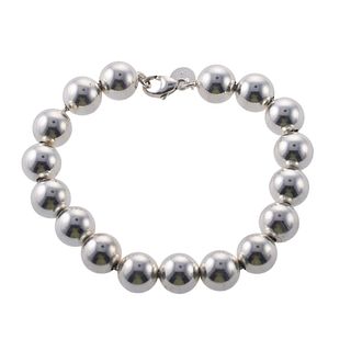Tiffany & Co Sterling Silver Bead Bracelet 