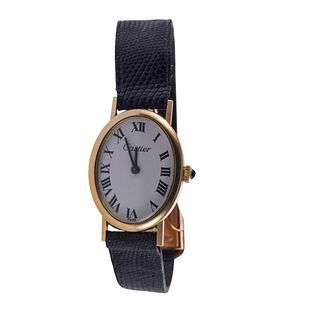 Cartier Manual Wind Gold Watch 