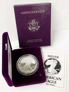 1990-S American Silver Eagle PF69