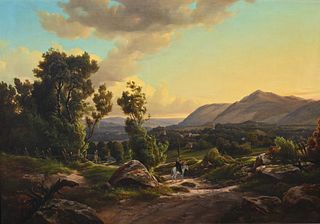 Julius H Kummer (Missouri, 1817-1889) Hudson River