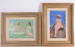 (2) Ben Stahl (1910-1987) Nude Paintings