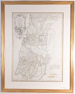 Map of the Holy Land - 1782
