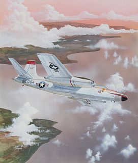 Steve Ferguson (B. 1946) N. American B-45 Tornado