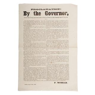 Exceptional Confederate Broadsides Concerning Texas Troops, 1862-1864