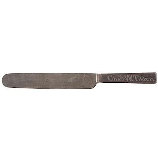 Libby Prison POW Carved Knife Identified to Brevet Brigadier General Charles W. Tilden, 2nd Maine Infantry, Captured at Getty