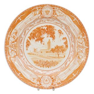 WEDGWOOD UT 'NEW ADMINISTRATIVE BUILDING' PLATE