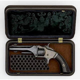 Cased Smith & Wesson Model No. 1, Second Issue