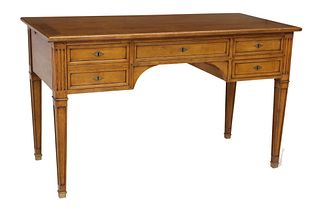 FRENCH NEOCLASSICAL STYLE WALNUT WRITING DESK