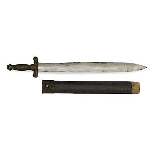 Confederate Short Artillery Sword Attributed to E.J. Johnston
