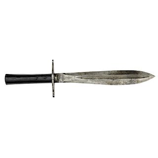 Large Bowie Knife by C. Reinhard