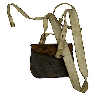 Rifleman's Pouch with Buffalo Hide Sling
