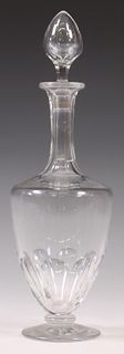 FRENCH BACCARAT GENOVA CRYSTAL DECANTER & STOPPER