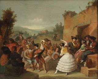 FERNANDO GARRIDO (1821-1883) SPANISH DANCERS