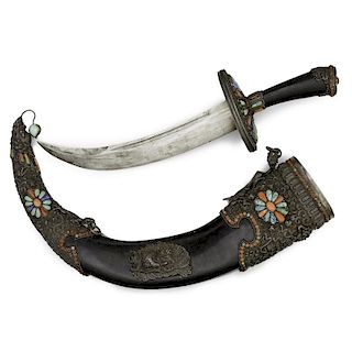 Sino-Tibetan Mongolian Dagger