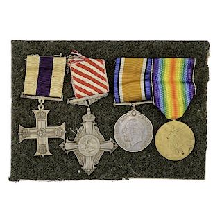 British Medal Group to Lieut. V.H. Baker