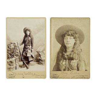 May Lillie Cabinet Cards by Trask