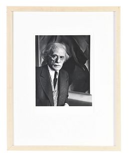 Portrait of Alfred Stieglitz silver print by Imogen Cunningham