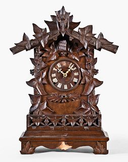 A. Frankfeld & Co., shelf cuckoo clock with Waterbury movement