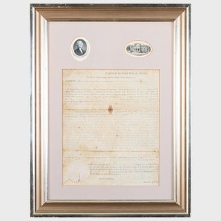 Thomas Jefferson Signed Document
