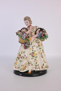 Dresden Style Porcelain Figurine