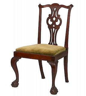 CHIPPENDALE SIDECHAIR