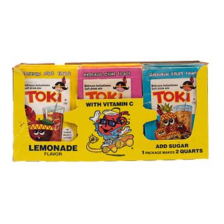 Vintage Toki Soft Drink Mix Packets