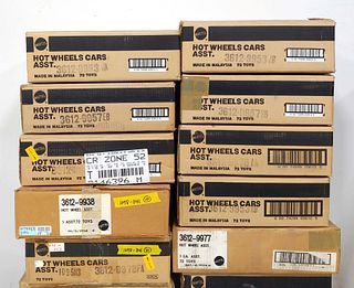Cases of Hot Wheels