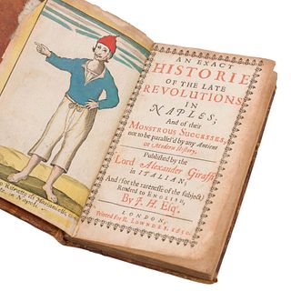 Book, An Exact Historie of the Late Revolutions in Naples