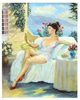Taras Sidan- Original Oil on Canvas "Ailish"