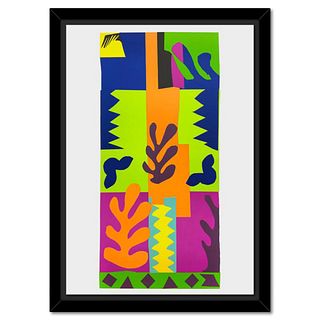 Henri Matisse 1869-1954 (After), "La Vis" Framed Limited Edition Lithograph with Certificate of Authenticity.