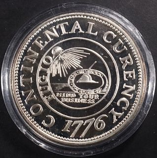 2oz .999 SILVER 1776 CONTINENTAL CURRENCY COPY