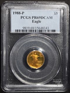 1/10oz 1988-P GOLD EAGLE PROOF