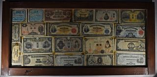 FRAMED FOREIGN CURRENCY