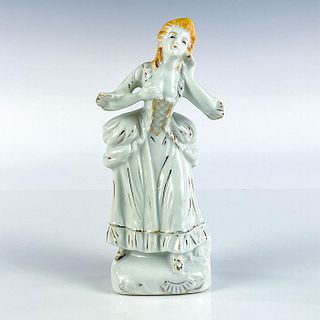 Porcelain Miniature Figurine, Colonial Lady