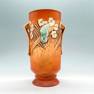 Roseville Handled Vase, Clemana Brown