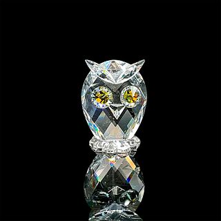 Swarovski Crystal Figurine, Miniature Owl